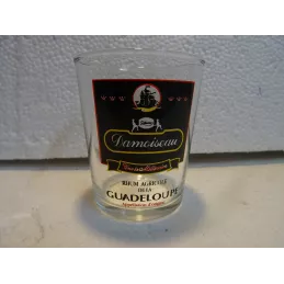 1 VERRE RHUM  DAMOISERAU HT 7.70CM
