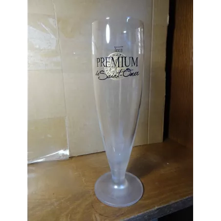 1 VERRE PREMIUM SAINT OMER 33CL HT 22.40CM