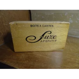 BOITE A CARTES SUZE  12CM X6.70CM X2.80CM
