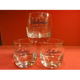 3 VERRES WHISKY BALLANTINES