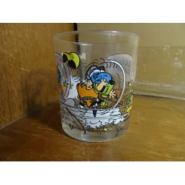 VERRE BOULE &BILL NUTELLA  HT 8.40CM  ANNEE 1997
