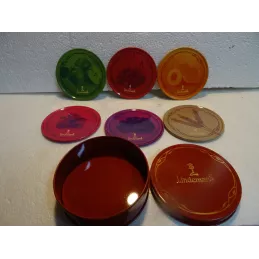 6 SOUS BOCKS LINDEMANS AVEC LA BOITE