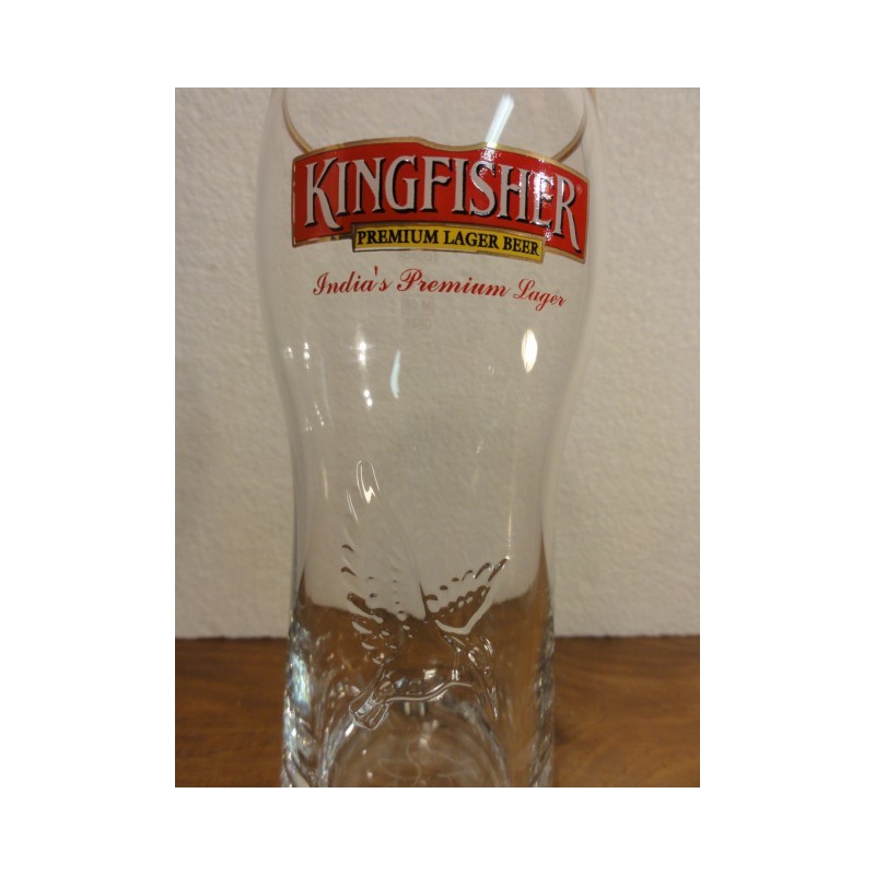 1 VERRE KINGFISHER 25 CL