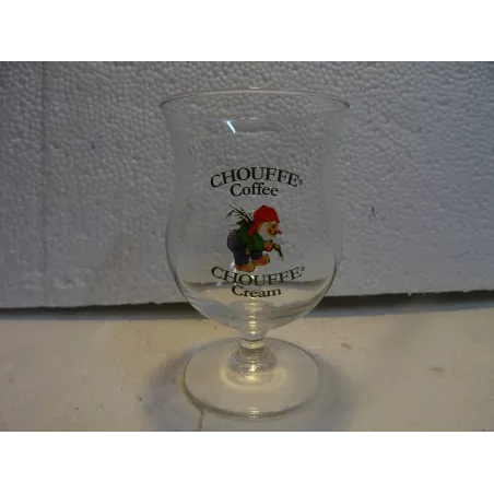 6 VERRES  CHOUFFE COFFEE  CREAM 7CL HT 11CM