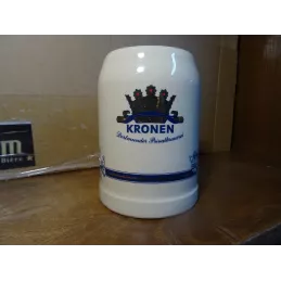 CHOPE  KRONEN EN GRES 25CL HT.11.80CM