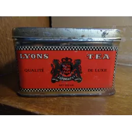 BOITE LYONS TEA  9.70CM X7.60CM X5.80CM