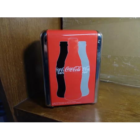 DISTRIBUTEUR  DE SERVIETTE  COCA-COLA