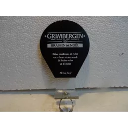 CAVALIER  TIRAGE PRESSION  GRIMBERGEN BRASSIN DE NOEL HT 13CM