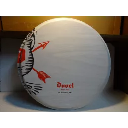 PLATEAU  DUVEL DIAMETRE  44CM  EN RESINE