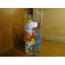 1 VERRE  MICKEY  PARIS  HT 13.40CM