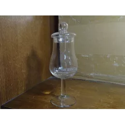 4 VERRES GLENMORANGIE  HT 13.30CM + LE COUVERCLE