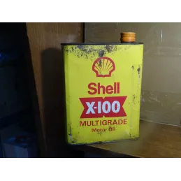 BIDON HUILE  SHELL X100  MULTIGRADE