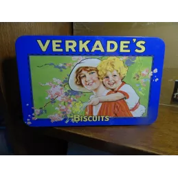 BOITE BISCUITS VERKADE'S 21CM X13.50CM X6CM
