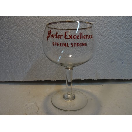 1 VERRE  PORTER EXCELLENCE SPECIAL STRONG NAIN D'ALSACE 25CL HT 14CM