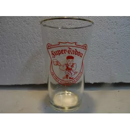 1 VERRE SUPER TABOU 25CL  NAIN D'ALSACE  HT 11.90CM
