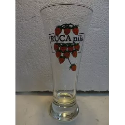 1 VERRE RUCA PILS  25CL  HT 18CM