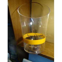 SEAU A CHAMPAGNE VEUVE CLICQUOT TRANSPARENT
