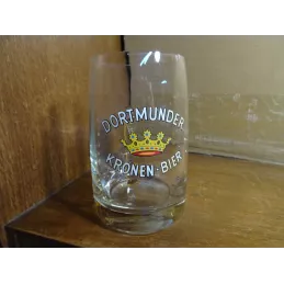 1 CHOPE  DORTMUNDER KRONEN-BIER 25CL HT.11.40CM