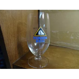 1 VERRE HANNEN BRAU 25CL HT.14.20CM