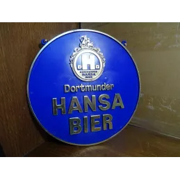 PLEXI  DORTMUNDER  HANSA BIER  DIAMETRE 21.70CM