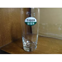 1 VERRE TIGER BIER 25CL HT.13.80CM