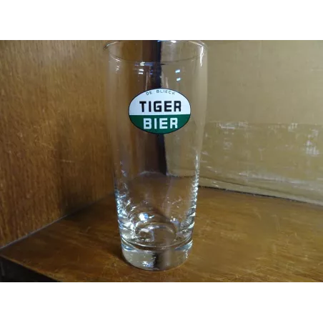 1 VERRE TIGER BIER 25CL HT.13.80CM