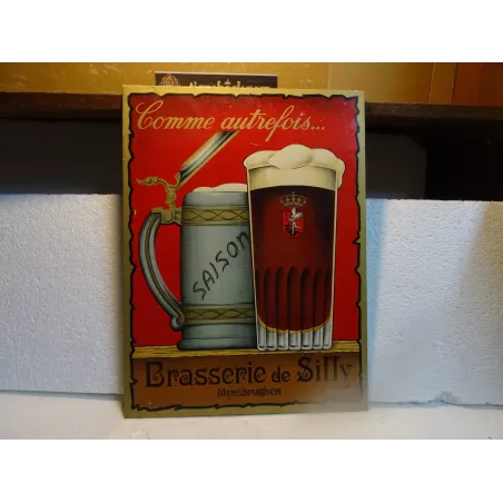 CARTON BRASSERIE DE SILLY 38.50CM X29CM