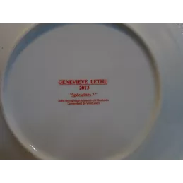 SERVICE  ASSIETTES A FROMAGE  6 PIECES