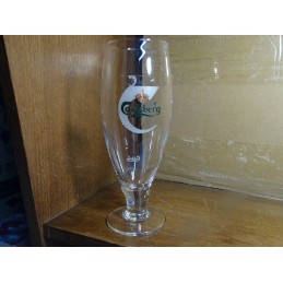 1 VERRE CARLSBERG  50CL HT.21.70CM