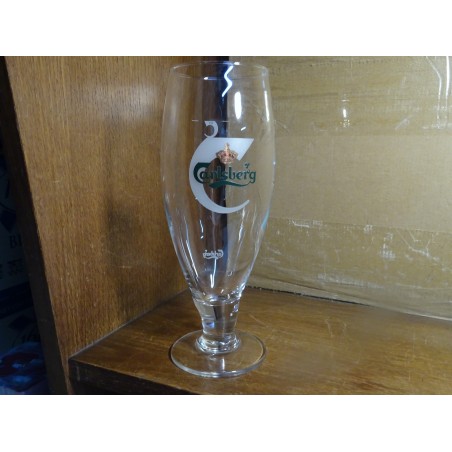 1 VERRE CARLSBERG  50CL HT.21.70CM