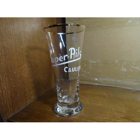 1 VERRE  CAULIER SUPER PILS  25CL HT 16CM