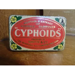 BOITE  CYPHOIDS 8CM X5.20CM...