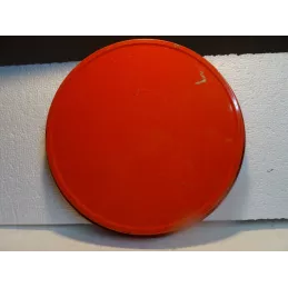 PLATEAU  HAECHT EN TOLE  DIAMETRE 29CM  REBORD 3CM