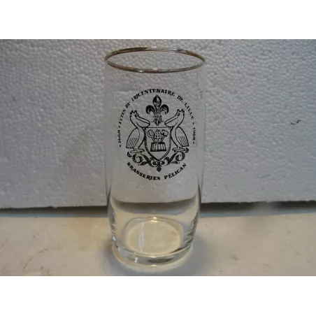 1 VERRE PELFORTH 25CL HT 12CM ANNEE 1968