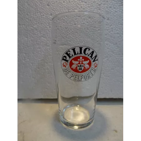 1 VERRE  PELICAN DE PELFORTH 25CL HT.13.50CM