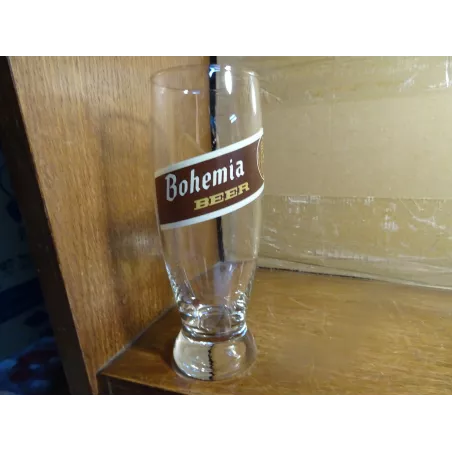 1 VERRE BOHEMIA  BEER 25CL HT.17CM