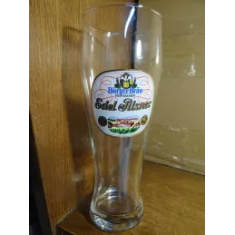 1 VERRE BURGER-BRAU 50CL HT.22.40CM  EDEL PILSNER