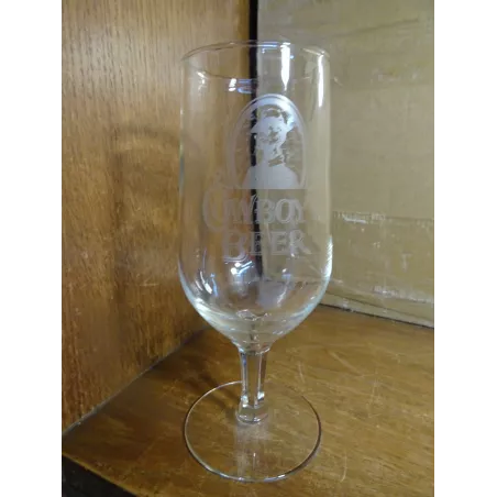 1 VERRE COWBOY'S BEER 25CL HT.16.40CM