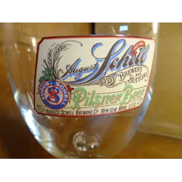 1 VERRE AUGUST SCHELL 25/30CL HT 15.80CM