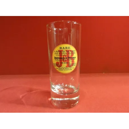 6 VERRES J&B  HT.12.50CM