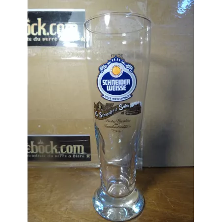 1 VERRE SCHNEIDER WEISSE 30CL HT.20.60CL