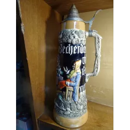 CHOPE ALLEMAGNE 2 LITRES HT 34CM   41CM AVEC LE COUVERCLE