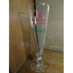 1 VERRE BUDWEISER 25CL HT 21.70CM