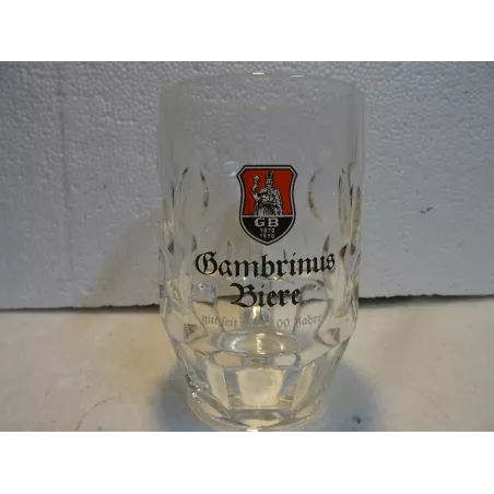 CHOPE  GAMBRINUS  50CL HT 14.30CM