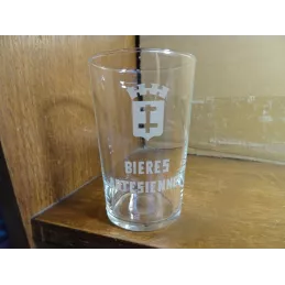 1 VERRE BIERES ARTESIENNES 20CL HT 10.80CM
