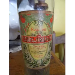 BOUTEILLE  EAU DE FLEURS D'ORANGERS HT. 27CM ROMANS DROME