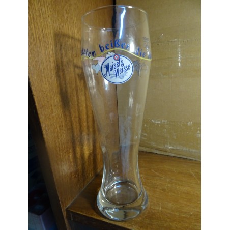 1 VERRE MAISEL'S WEISSE 50CL COLLECTOR HT 24.50CM