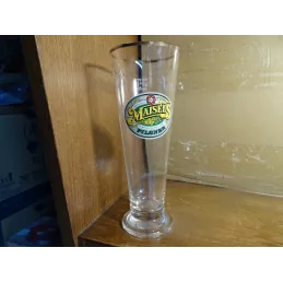 1 VERRE MAISEL'S PILSNER 40CL HT.21.50CM