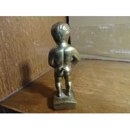 PETIT MANNEKEN-PIS BRUXELLES EN BRONZE HT 7.50CM