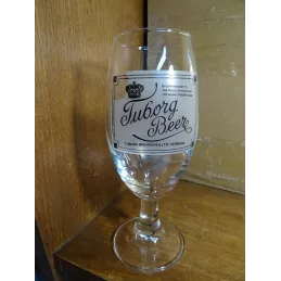 1 VERRE TUBORG 40/50CL  HT 19.80CM